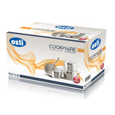 STAINLESS STEEL COOKWARE SET OF 4 PCS - Mabrook Hotel Supplies